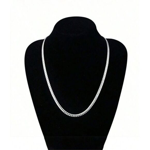 4 MM sterling Silver Chain - Picture 4 of 8